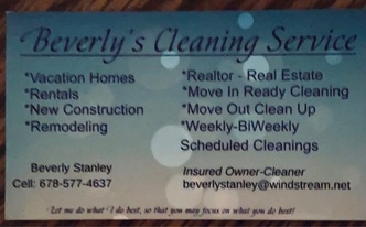 Beverly's Cleaning Services logo