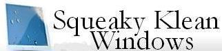 Squeaky Klean Windows logo
