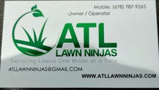 Logo for ATL Lawn Ninjas