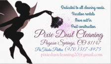 Pixie Dust Cleaning logo