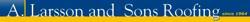 A Larsson & Sons Roofing logo