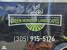 Logo for Green Monster Landscapes, LLC