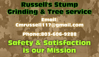 Russell's Stump Grinding logo