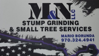 M & N Stump Grinding and Small Tree Services logo