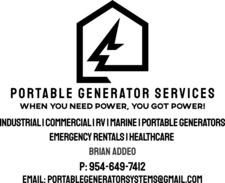 Portable Generator Services logo
