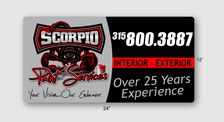 Logo for Scorpio Paint Services - Hlavn strnka Facebook
