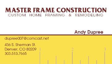 Masterframe Construction logo