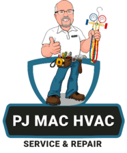 Logo for PJ Mac HVAC Service & Repair