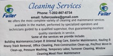 Fuller Cleaning Services logo