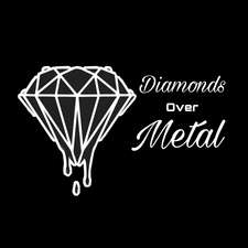 Logo for Diamonds over metal