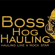 Logo for Boss Hog Hauling