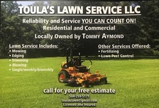 Toula's Lawn Service LLC - Home  Facebook logo