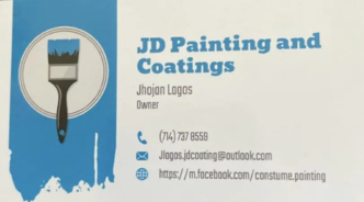 JD COATINGS & PAINTING logo
