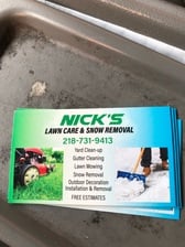 Avatar for Nick's Snow Removal