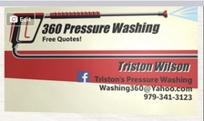 Logo for 360 Pressure Washing