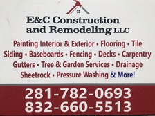 E&C Construction & Remodeling logo