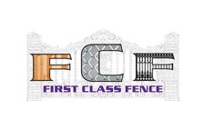 Logo for First Class Fence