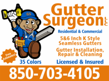 Logo for Gutter Surgeon LLC - Home Facebook