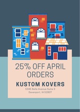 Logo for Kustom Kovers QC
