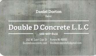 Double D Concrete, LLC logo