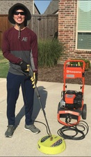 Logo for Harris Pressure Washing