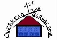Logo for 1st Class Overhead Garage Door