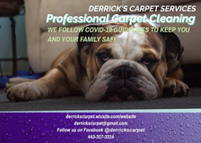 Logo for Derrick's Carpet Services