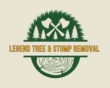 Logo for Legend Tree and Stump Removal LLC