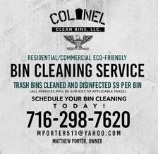 Colonel Clean Bins. LLC - Home Facebook logo