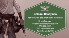Colonel Handyman - 6 Photos - Contractor - logo