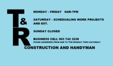 Avatar for T&R Construction and Handyman