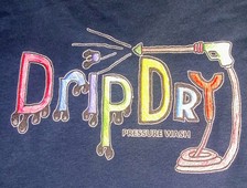 DripDry pressure washer logo