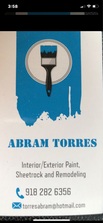 Logo for Abram Painting Services
