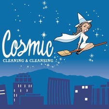 Logo for Cosmic Cleaning & Cleansing
