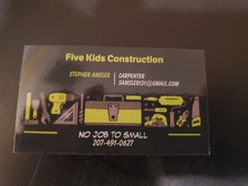 Avatar for Five Kids Construction - Wilton, Maine Facebook