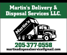 Logo for Martin's Disposal Services, LLC