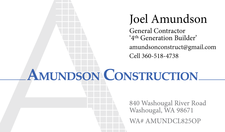 Amundson Construction, LLC. logo