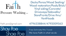Avatar for Faith Pressure Washing, Inc.