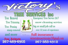 Logo for Victory's Tree Services, Inc.