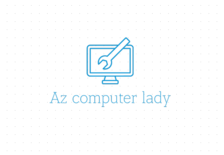Az Computer Lady logo