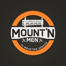 Mount'n Men TV Mounting Service logo