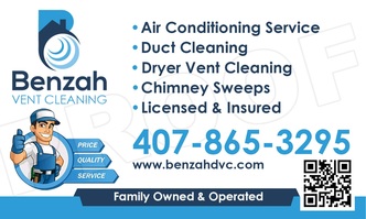 Benzah Vent Cleaning logo