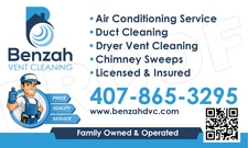 Logo for Benzah Vent Cleaning