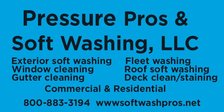 Pressure Pros & Soft Washing, LLC logo