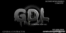 GDL Construction, LLC logo