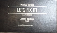 Logo for Lets Fix It! Handyman Service