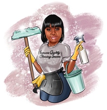 Logo for Journee's Quality Cleaning Service