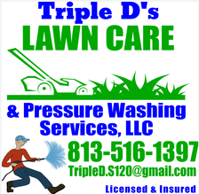 Triple D's Lawn Care and Pressure Washing logo