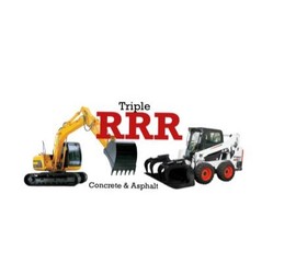 Triple R Concrete and Asphalt logo