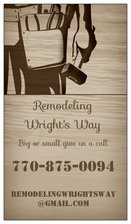 Logo for Remodeling Wright's Way - Facebook